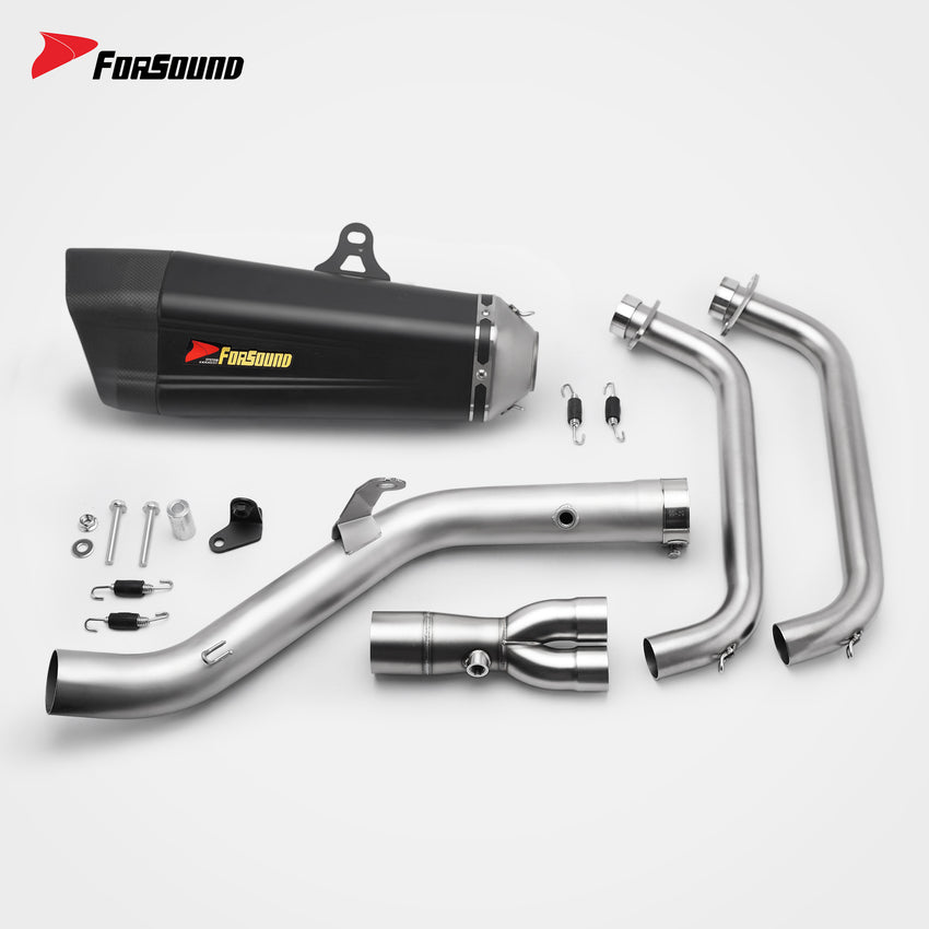 Yamaha MT07 Full Exhaust System Forsound Factory Wholesale Price