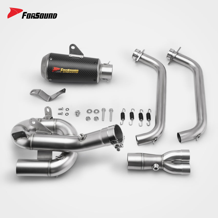 Yamaha MT07 Full Exhaust System Forsound Factory Wholesale Price