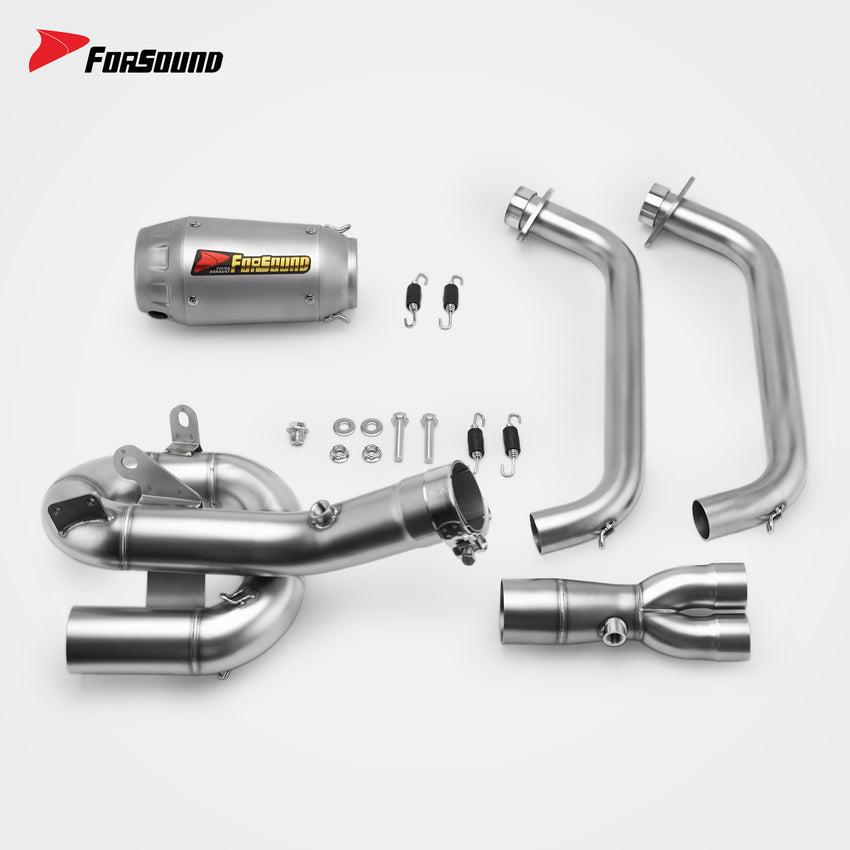 Yamaha MT07 Full Exhaust System Forsound Factory Wholesale Price