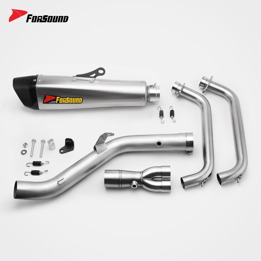 Yamaha MT07 Full Exhaust System Forsound Factory Wholesale Price