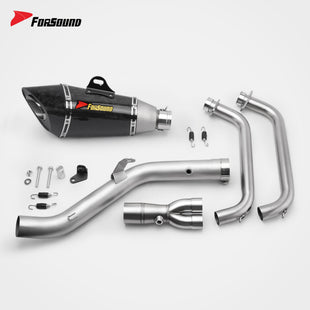Yamaha MT07 Full Exhaust System Forsound Factory Wholesale Price