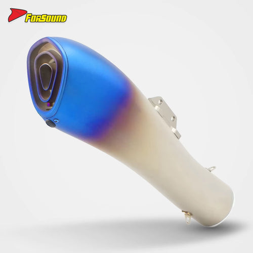 RS for Dolphin Style Z400 Z900 GSX CB R3 Sprint 300 Benelli CF Moto Stainless Steel Modified Motorcycle Exhaust Pipe