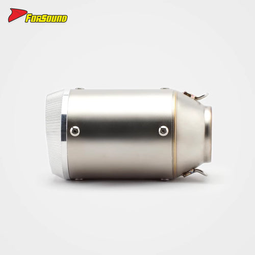 Stainless Steel Carbon Fiber 51Mm AR Cola End Can Exhaust Pipe for Universal Motorcycle Pipe