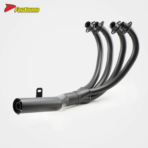 For HONDA CB750K Fit 1969-1976 Vintage Style Black Spray Paint Motorcycle Full Exhaust System Throaty Growl Customizable OEM ODM