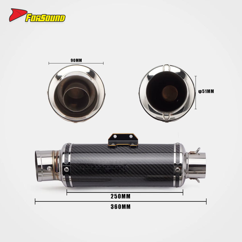 For Honda Monkey 125 Exhaust Vintage Small-Displacement Cannon-Style Full Exhaust System Urban Commute OEM Interface Compatible