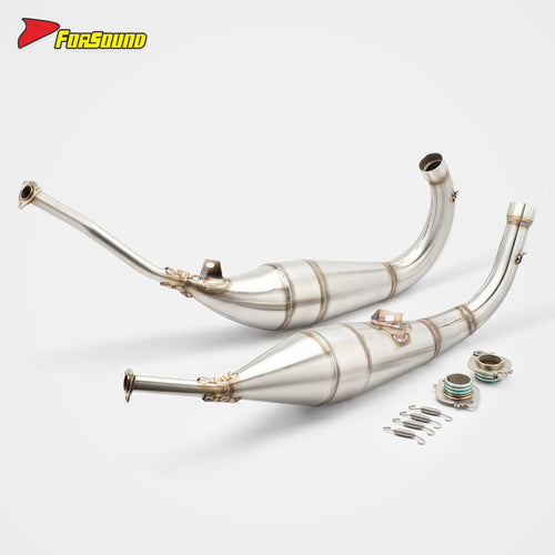For Carenado Honda Nsr 250 Fit 1986-1999 250Cc Engine Accessory NSR 2-Stroke Full Exhaust Track Replica Signature 2 Stroke Pipe