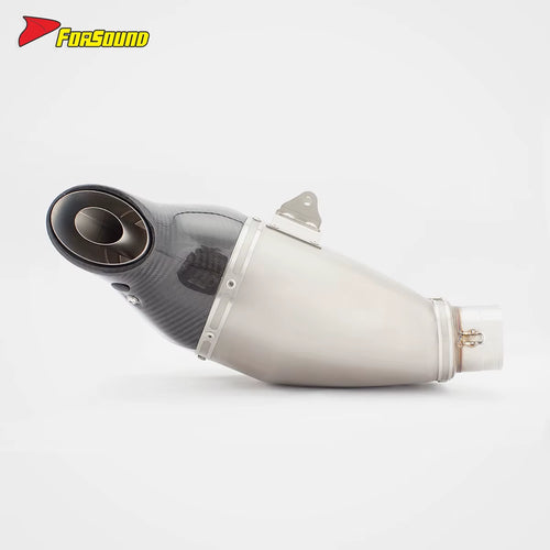 For Aprilia RS660 Fit 2020-2025 Matte Stainless Steel Motorcycle Full Exhaust System Bottom-Exit Exhaust Pipe Customizable OEM