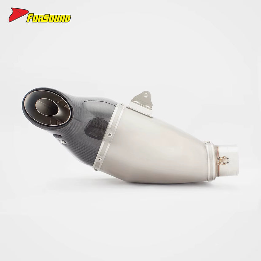 For Aprilia RS660 Fit 2020-2025 Matte Stainless Steel Motorcycle Full Exhaust System Bottom-Exit Exhaust Pipe Customizable OEM