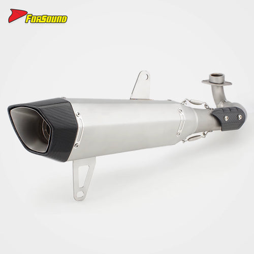 Stainless Steel Exhaust Yamaha XMAX Sport Maxi-Scooter TSS Model Full System Low Backpressure High Flow 2017-2026 Compatible