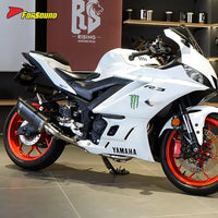 For Yamaha R3 Full Exhaust System Stainless Steel Carbon Fiber 51Mm Exhaust Full Motorcycle Exhaust System ODM&OEM YZF R3