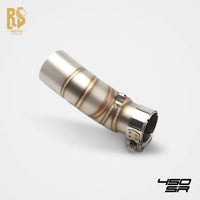 Stainless Steel Front and Middle Exhaust Pipe for Motorcycle CFMOTO 450SR/NK