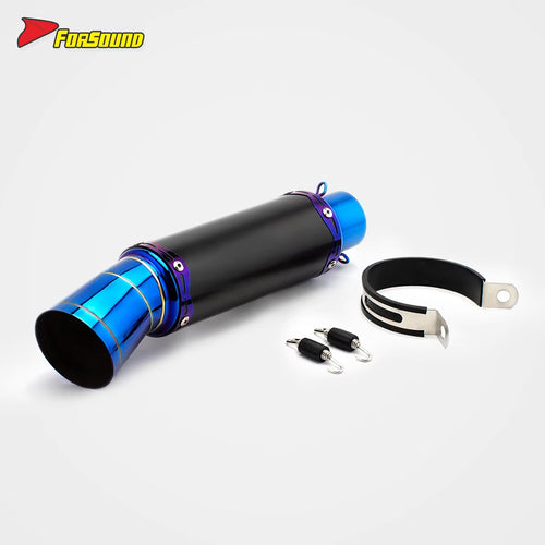 Universal 51Mm Thai-Style Slip-On Straight-Through Exhaust Aggressive Sound Fit for Most 125-400Cc Off-Road Motorcycles OEM&ODM