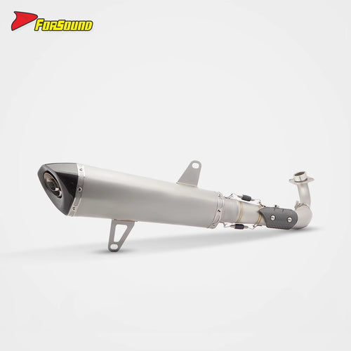 For X-MAX Stainless Steel 51Mm Exhaust Full Motorcycle Exhaust System