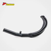 New FORSOUND Kawasaki Z900RS Cafe Accessories One-Piece Black Cast Iron Exhaust System Replacement Shorty High Temp Corrosion
