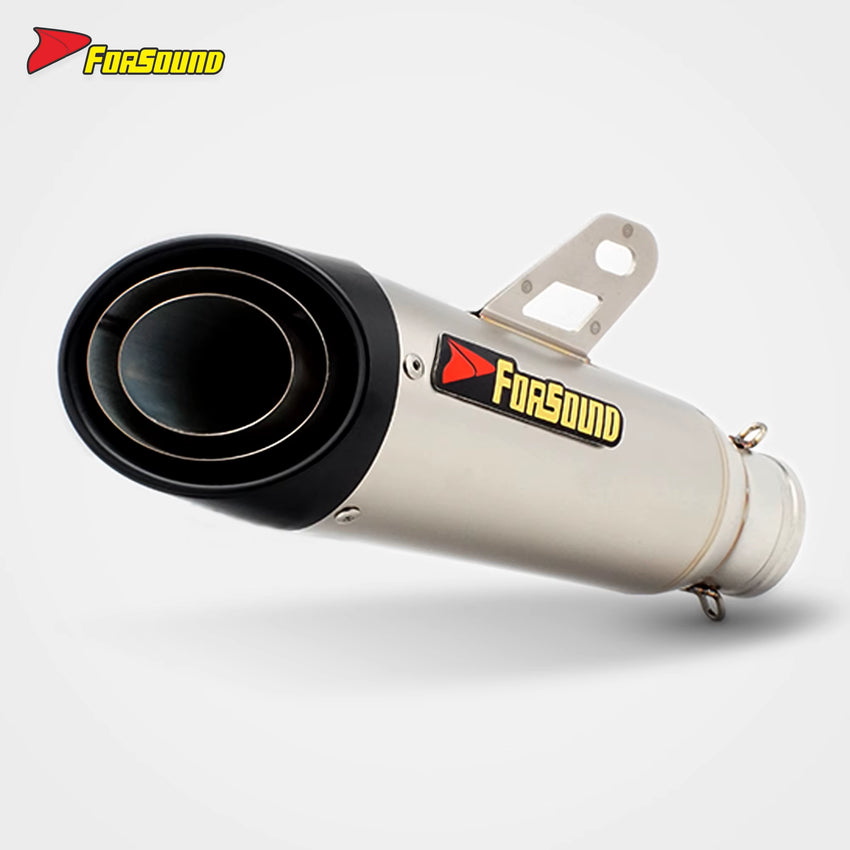 RS for Motorcycle Exhaust Pipe for Locomotive High Hanging SC Tail Section Compatible Models MT09 R6 GSX Z900 NK XMAX KTM