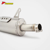 For CFMOTO 450Mt Stainless Steel Cat-Back Exhaust System OEM Fitment 2023-2025 Motorcycle Assembly Noise Cancellation OEM&DOM