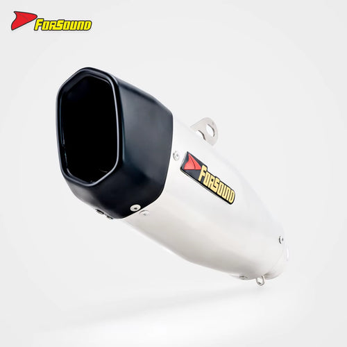 Stainless Steel Modified Blade-Style Exhaust Pipe Tail Section for Motorcycle Blade for ZX-4RR R3 Excelle 321 RC390 V4 Race 800