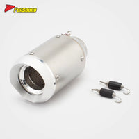 RS Original Forsound/Sound New Universal Stainless Steel Silver Exhaust Pipe Tail Section 51Mm