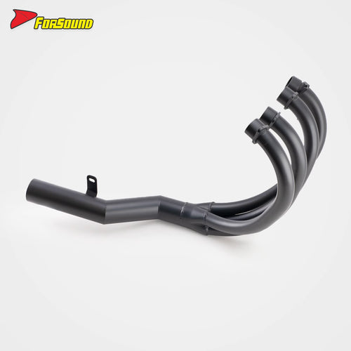 For HONDA CB750K Fit 1969-1978 Full-System Exhaust Pipe Retro-Style Motorcycle Heat Resistant Black OEM Wholesale Customizable