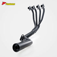 Iron Alloy Front and Middle Section Exhaust Pipe for Zephyr 400 OEM&ODM