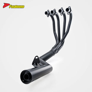 Iron Alloy Front and Middle Section Exhaust Pipe for Zephyr 400 OEM&ODM