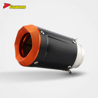 Stainless Steel 60Mm Slanted Tail Section Exhaust Pipe,Universal Motorcycle Pipe