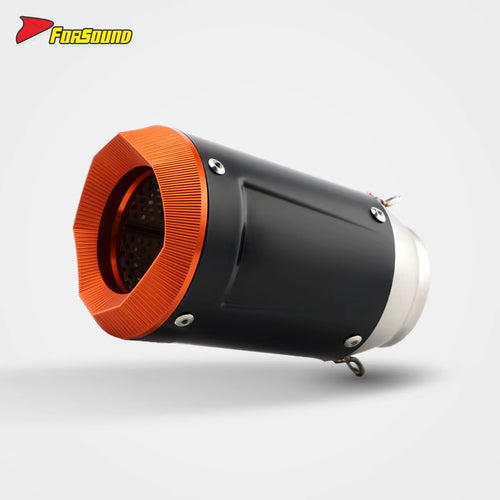 Stainless Steel 60Mm Slanted Tail Section Exhaust Pipe,Universal Motorcycle Pipe