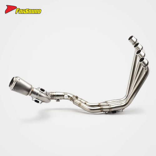 New Condition Stainless Steel Motorcycle Full Exhaust System Side Mounted Exhaust for HONDA CBR650 2021-2025 Sporty Street Bike