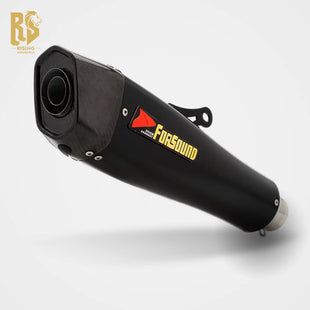 ท่อไอเสียมอเตอร์ไซค์ RS Original Universal แบบดัดแปลง ปลายท่อคาร์บอนไฟเบอร์สเตนเลสสตีล รุ่น CM500/300
