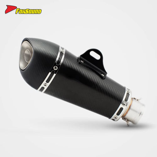 RS Original Universal Stainless Steel Exhaust System with DB Killer Removable Muffler New Condition Packed in Box 51Mm Caliber