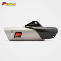 RS Original R1 Universal Modified Stainless Steel Exhaust Pipe Carbon Titanium Alloy Tail with Cover Section 675Nk 450Sr 703RR