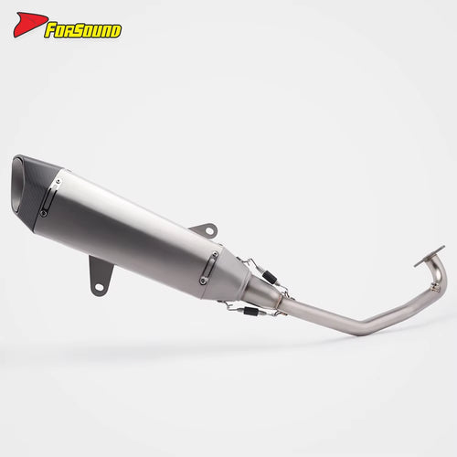 For Honda Adv 160 Full System Exhaust Stainless Steel TSS Model Full Exhaust Penetrating Exhaust Note 2022-2026 Model Compatible