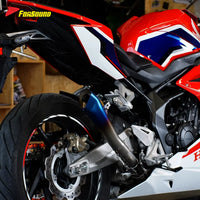 Universal Exhaust 51Mm Modified Stainless Steel Motorcycle Exhaust Pipe Torch Tail for MT09 Z900 CBR R6 Race 600 450SR Models