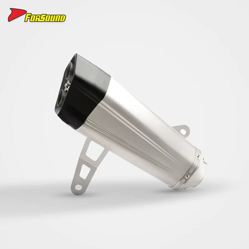For ZONTES 368G Fit 2024-2025 Stainless Steel Motorcycle Full Exhaust System Side-Exit Exhaust Pipe ADV Scooter Customizable OEM