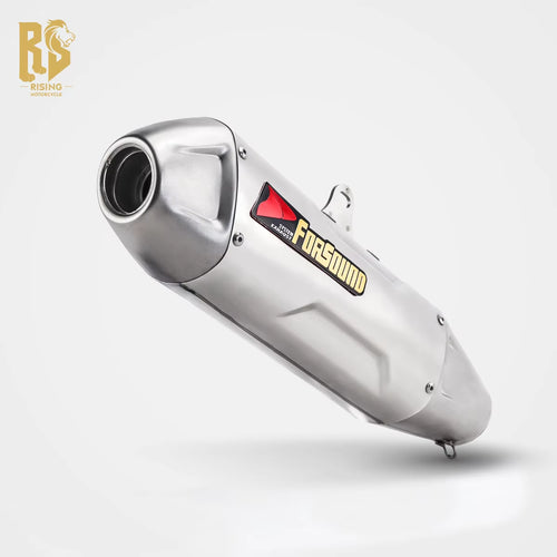 Stainless Steel 51Mm Exhaust End Can for Universal Motorcycle 51Mm Pipe
