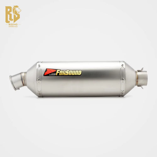 Stainless Steel 51Mm Exhaust End Can for Universal Motorcycle 51Mm Pipe