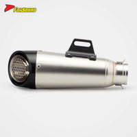 Motorcycle Exhaust System SC Bee Net Cover Tail Exhaust Pipe for MT09 Huanglong 450SR Race 600 R3 Ninja GSX