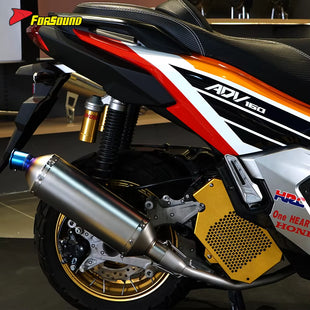 New FORSOUND for ADV 160 Full System Exhaust Matte Stainless Steel Streamlined Design Low Backpressure High Flow