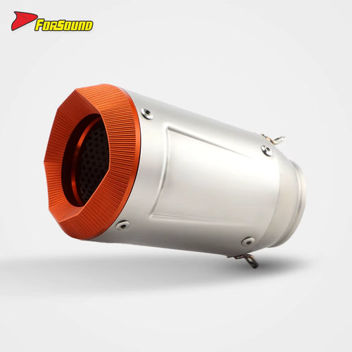 Stainless Steel 60Mm Angled Tail Section Exhaust Pipe for Universal Motorcycle Pipe