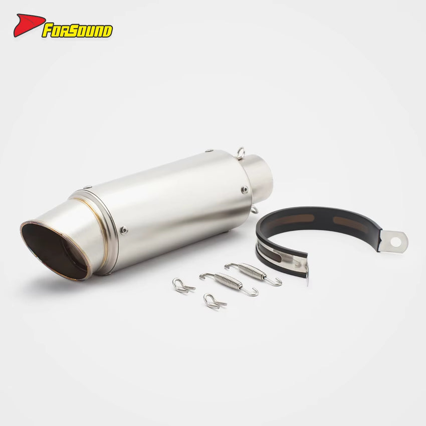 RS Original Motorcycle Exhaust System Exhaust Pipe Slip-On Exhaust Line Suzuki GSXR1000 GSX-R1000 51Mm Caliber