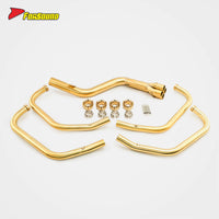 Exquisite Vintage Brass Golden Brass Machine-Bent Six-Stage Motorcycle Full System Exhaust Pipe for HONDA CBX400F Street Bike