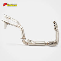 FORSOUND for 500SR VOOM Stainless Steel Dual-Outlet Short Arrow Full System Exhaust High-Rev Output Optimization Mellow
