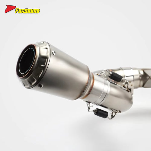 New Condition Stainless Steel Motorcycle Full Exhaust System Side Mounted Exhaust for HONDA CBR650 2021-2025 Sporty Street Bike