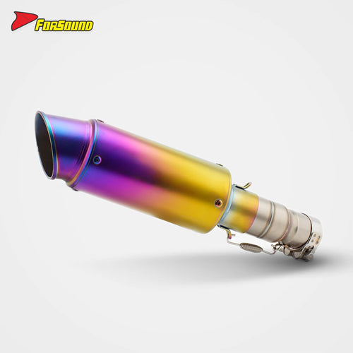 For Ninja 400 Stainless Steel 51Mm Exhaust Mid-Section Exhaust Pipe