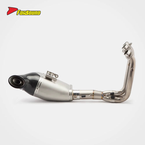 New FORSOUND 675Srr Carbon Fiber Titanium Alloy Full Under-Tail Exhaust High Temp Oxidation Resistant Low Backpressure High Flow