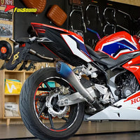 RS for Dolphin Style Z400 Z900 GSX CB R3 Sprint 300 Benelli CF Moto Stainless Steel Modified Motorcycle Exhaust Pipe