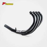New FORSOUND Kawasaki Z900RS Cafe Accessories One-Piece Black Cast Iron Exhaust System Replacement Shorty High Temp Corrosion