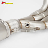 For HONDA CBR650R CB650 Fit 2019-2025 High Performance Stainless Steel Motorcycle Full Underside Exhaust Pipe Deep Sound OEM ODM