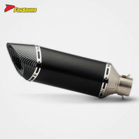 Universal Stainless Steel Exhaust Muffler for Motorcycles New Condition 51Mm Caliber Carbon Brazing Escapes Yoshimura Carbono