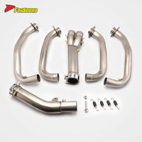Exquisite and Heat Resistant New Condition 60Mm Stainless Steel Motorcycle Full System Exhaust Pipe for KAWASAKI ZX-6R ZX-4R